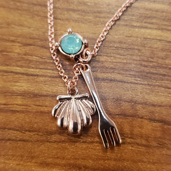 Disney The Little Mermaid Necklace New With Tags - Picture 2 of 5